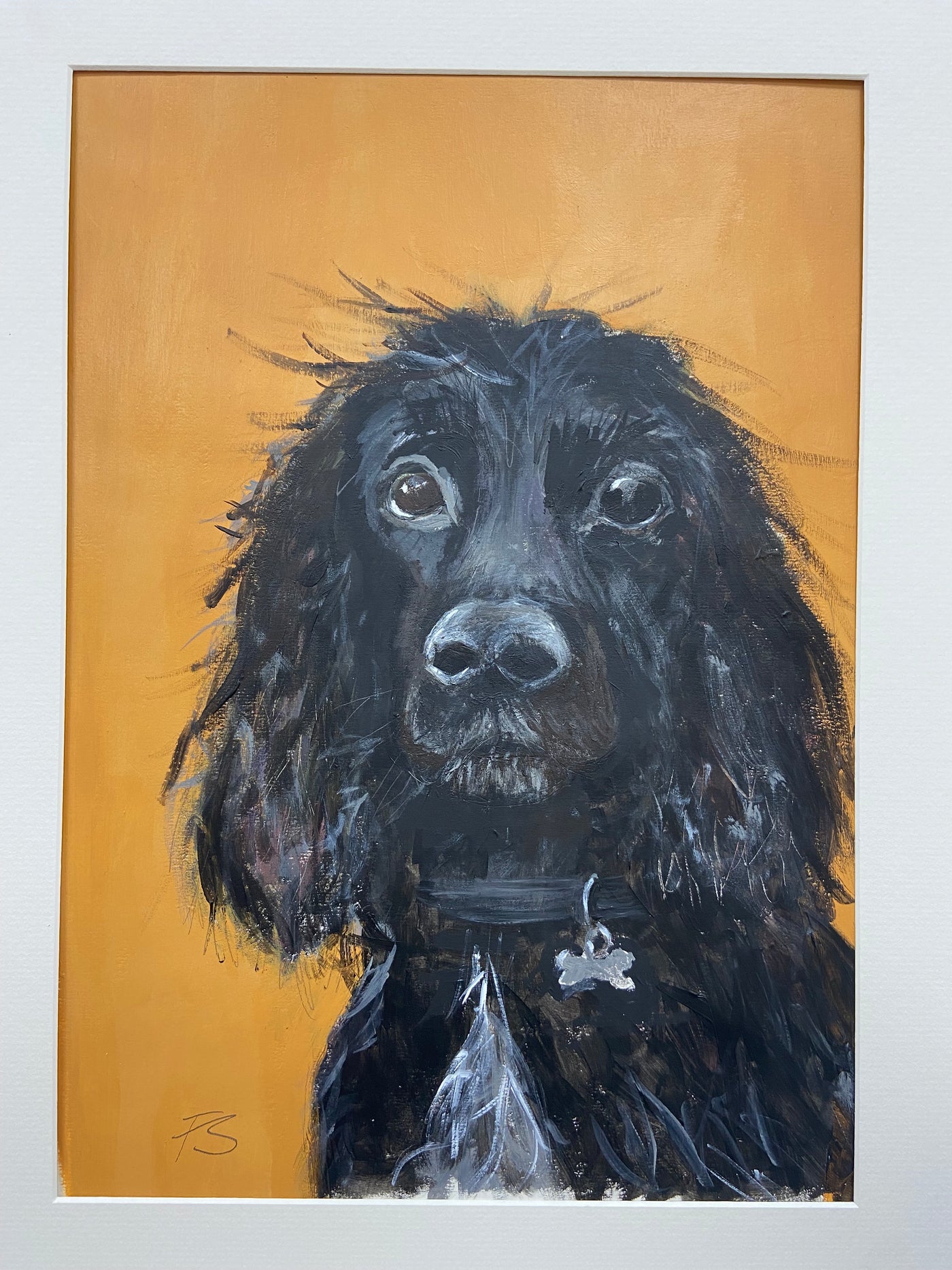 Pet portrait deposit