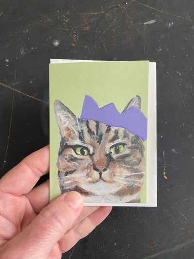 Party Kitty Dinky card size A7