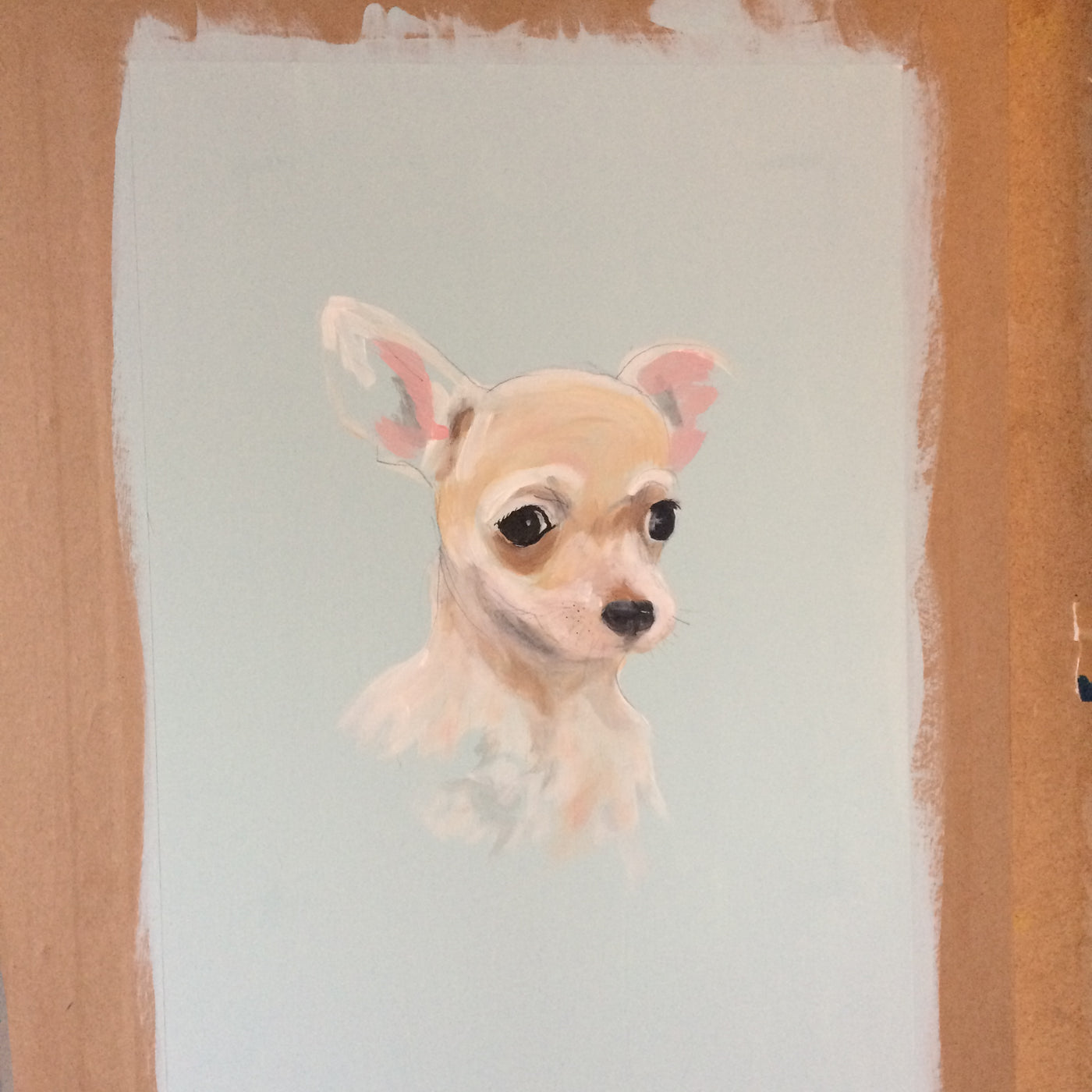 Pet portrait deposit