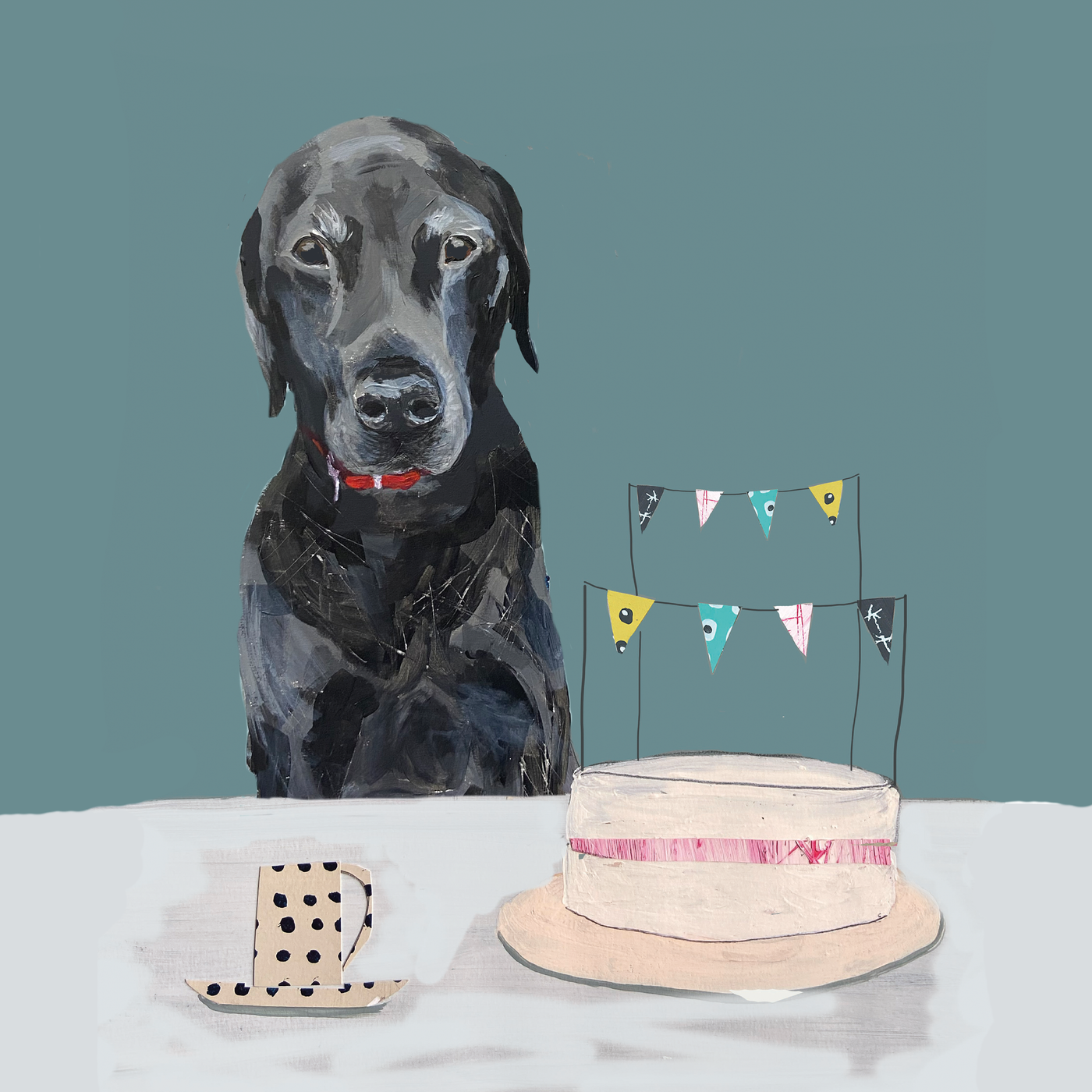 Ivy's Party Greetings Card
