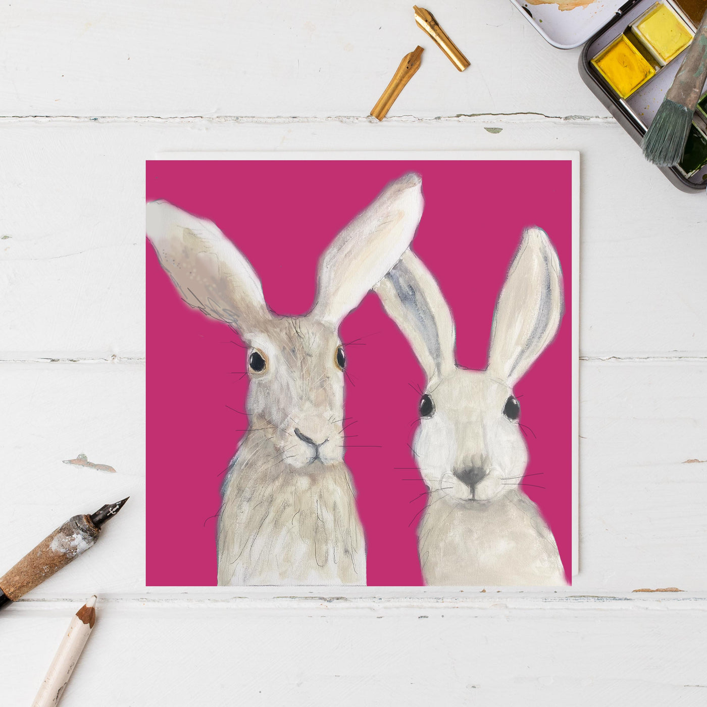 Martha & Frank greetings card