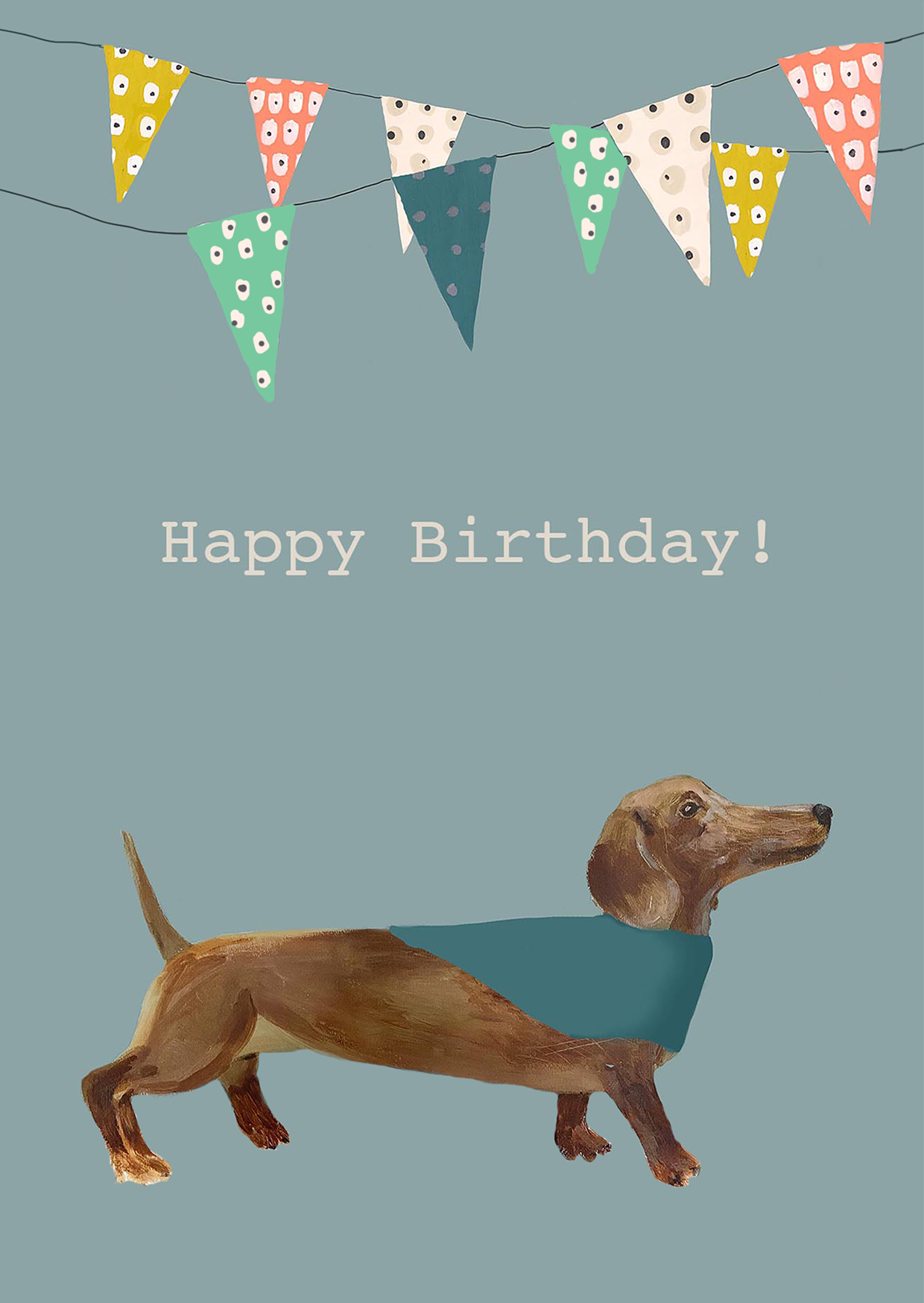 Birthday sausage Card