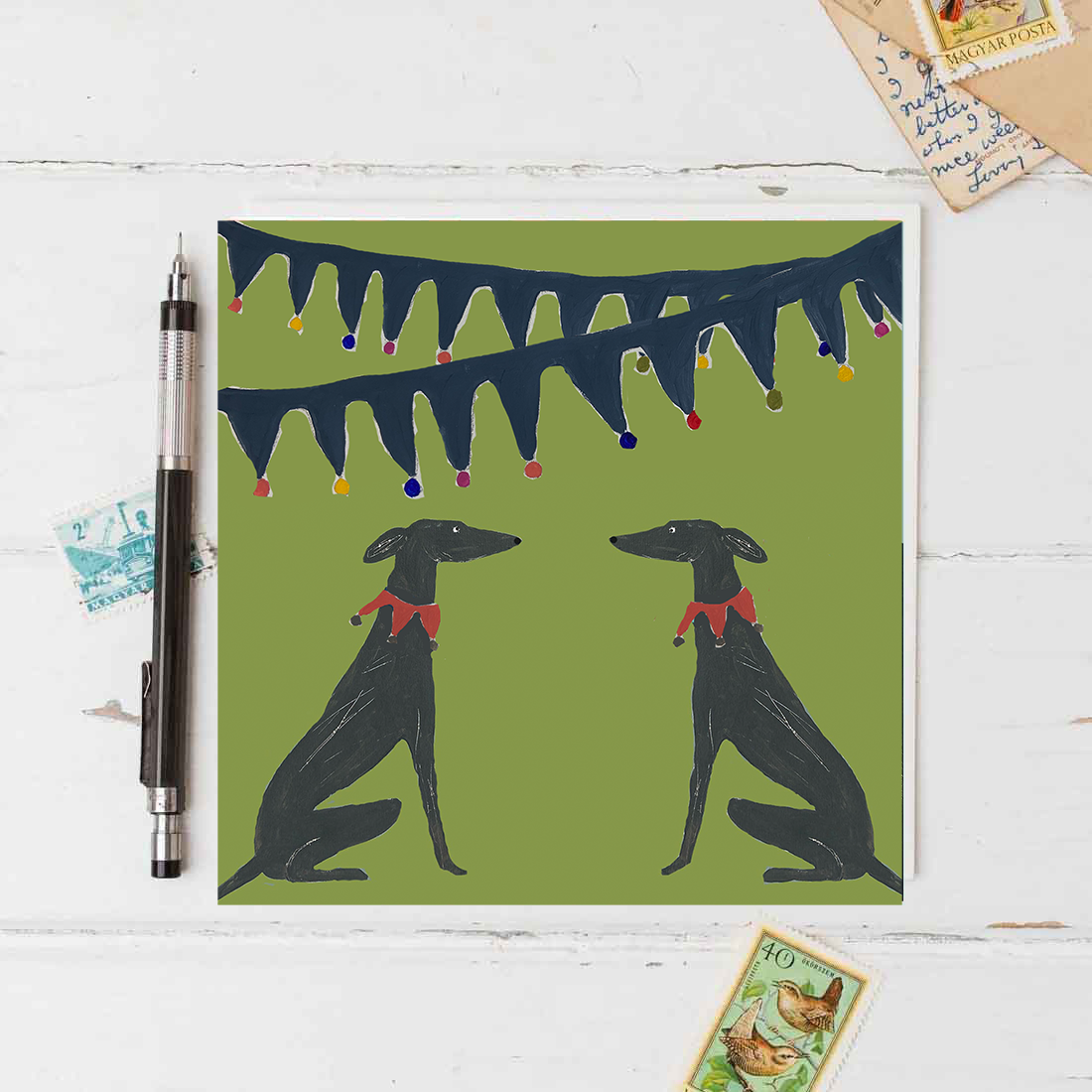 Christmas Willow Card
