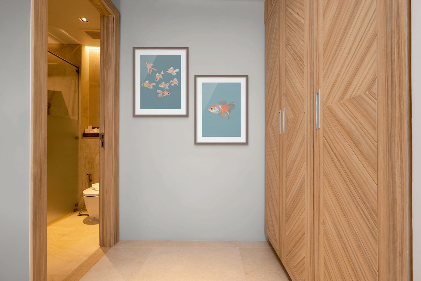 Goldfish Glint  print