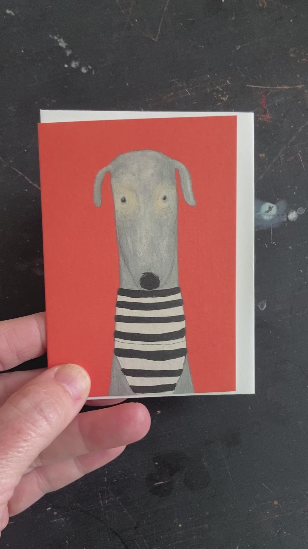 Trumpet Waits Dinky card size A7