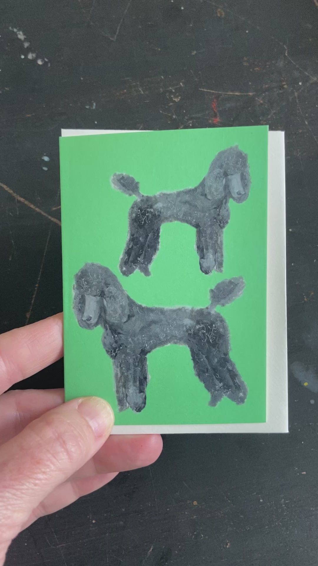 Noodle Dinky card size A7