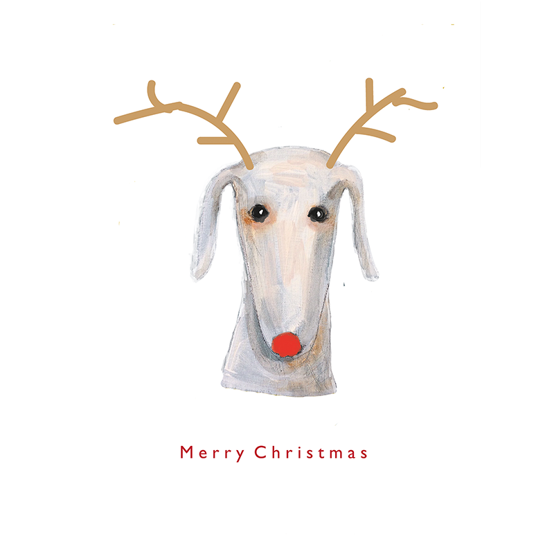 Rosie as Rudolf Card