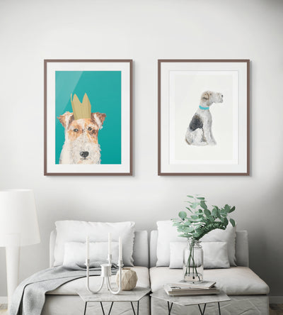 Sunny print - Fox Terrier