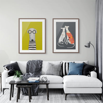 Rhubarb and Lula Print