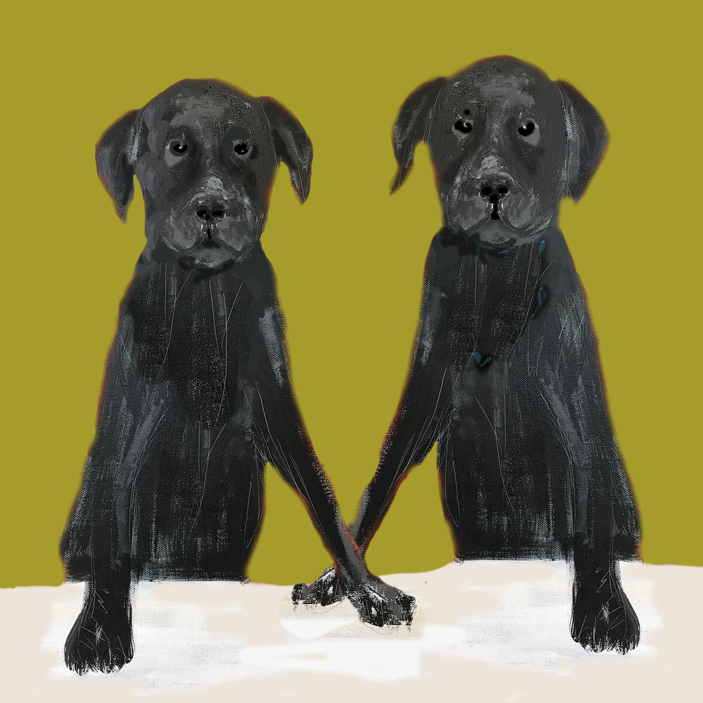 Bruce & Bess Greetings Card