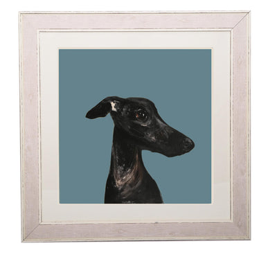 Harry Blue Extra Large Framed Print