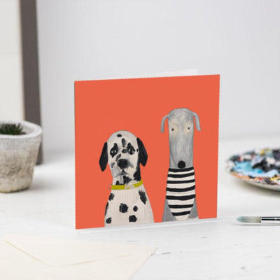 Hugo & Trumpet Greetings Card