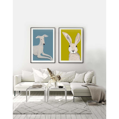 Print Circus Fine Art Giclee Print A2 Fine Art Giclee unframed. A2 Martha Bunny Fine Art Giclée print