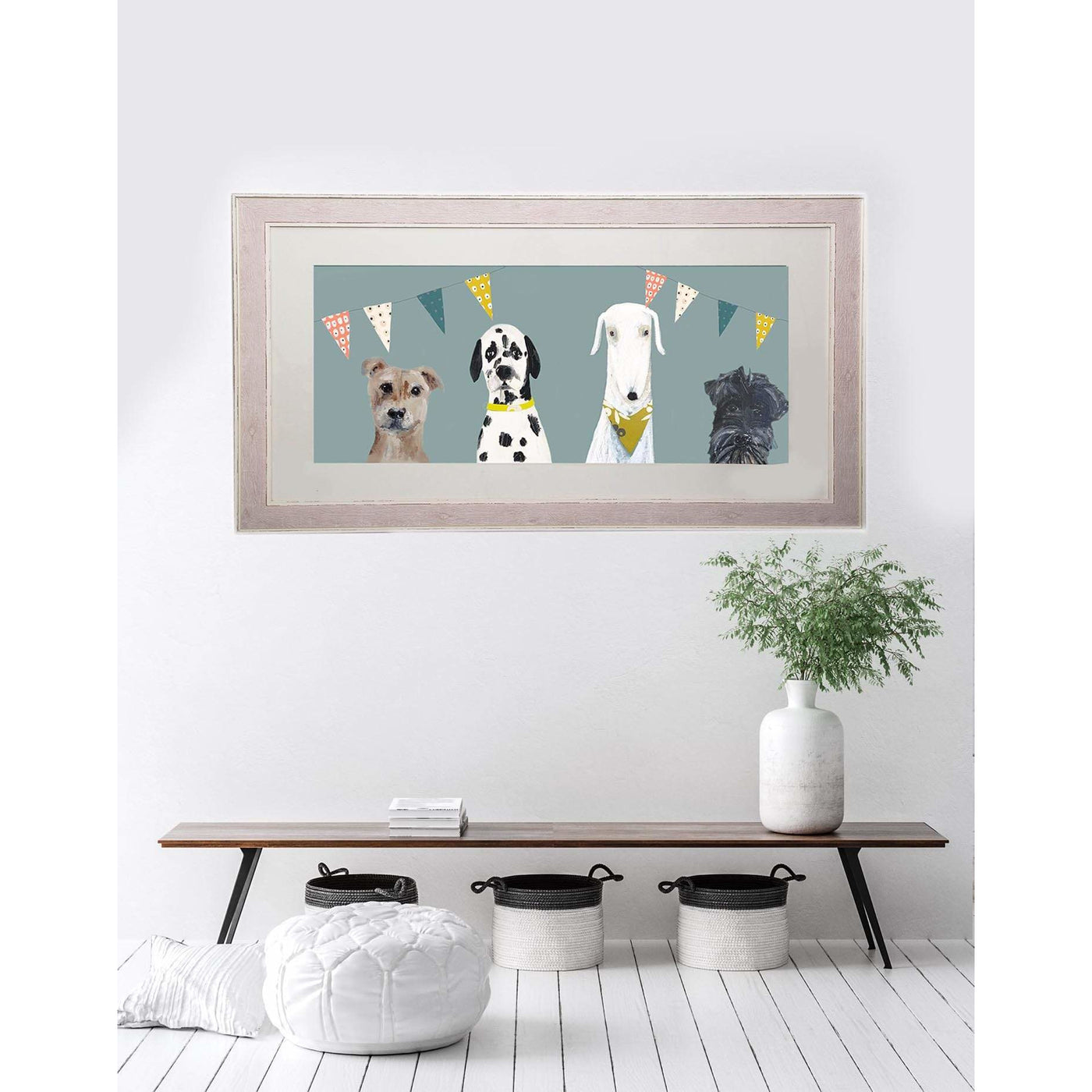 Print Circus Fine Art Giclée unframed Landscape Dogs print