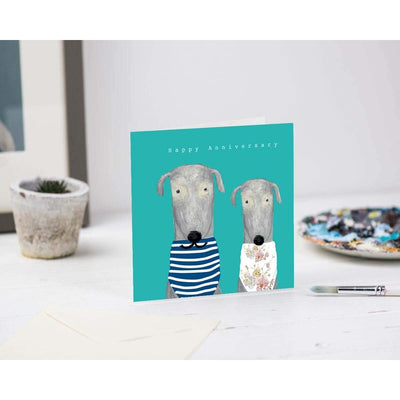 Print Circus Greetings Card AM02 Alice & Marcel Anniversary Greetings Card