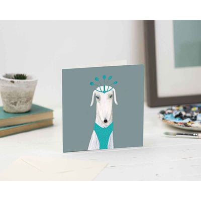 Print Circus Greetings Card BD02 Showgirl Betsy Greetings Card