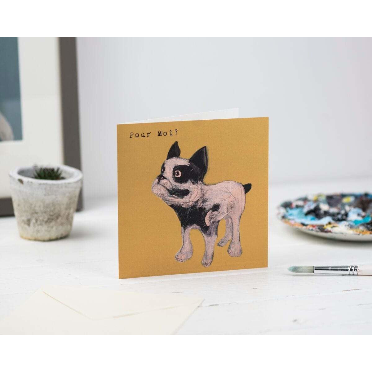 Print Circus Greetings Card Pour Moi Greetings Card