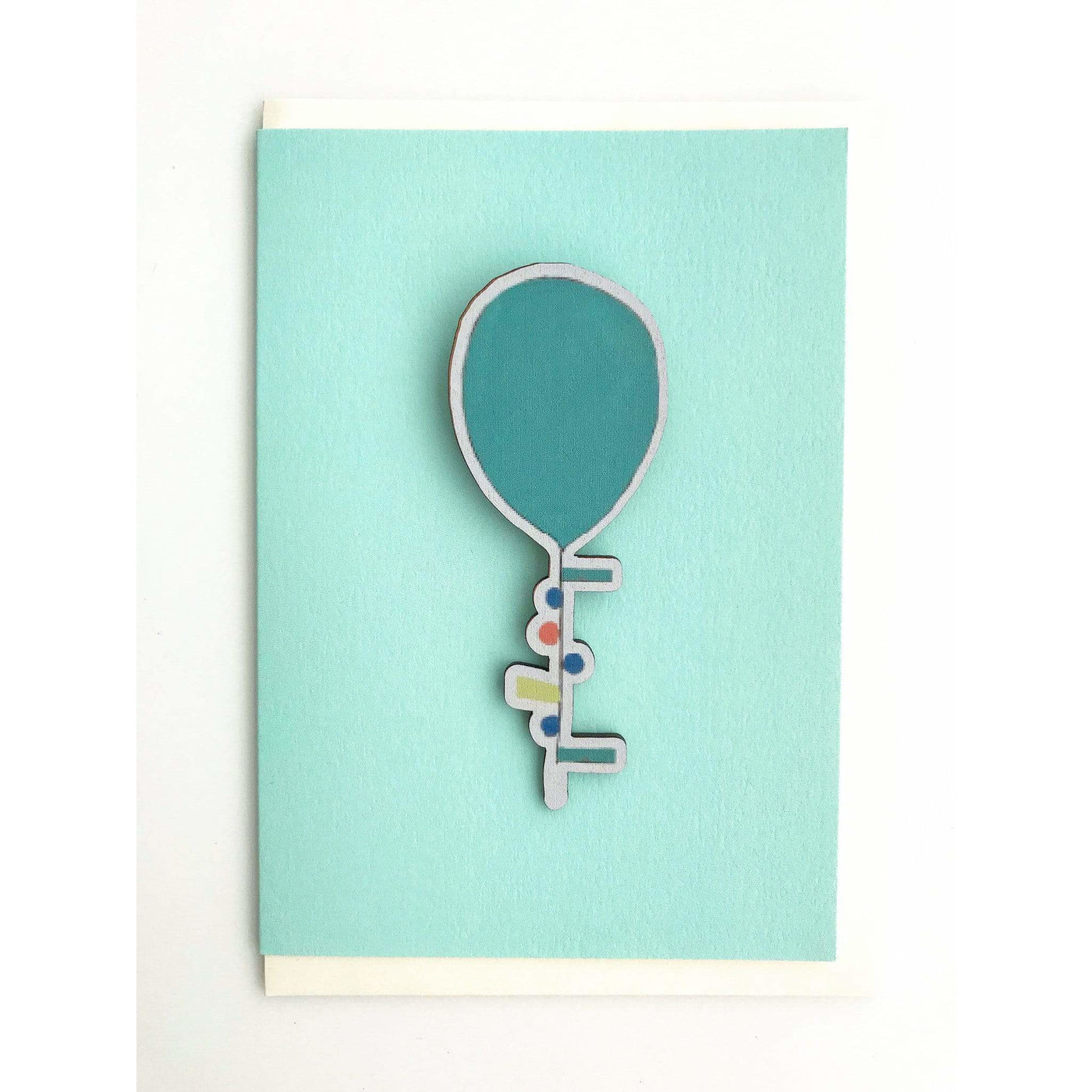 Print Circus Magnet Card MC11-r Plain Balloon magnet card on mint