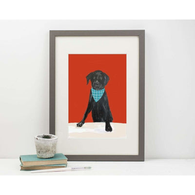 Print Circus Prints A3 frame Mr Taz print