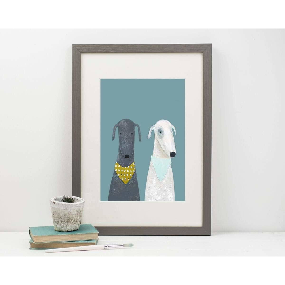 Print Circus Unframed Print A3 frame Dotty and Clive print