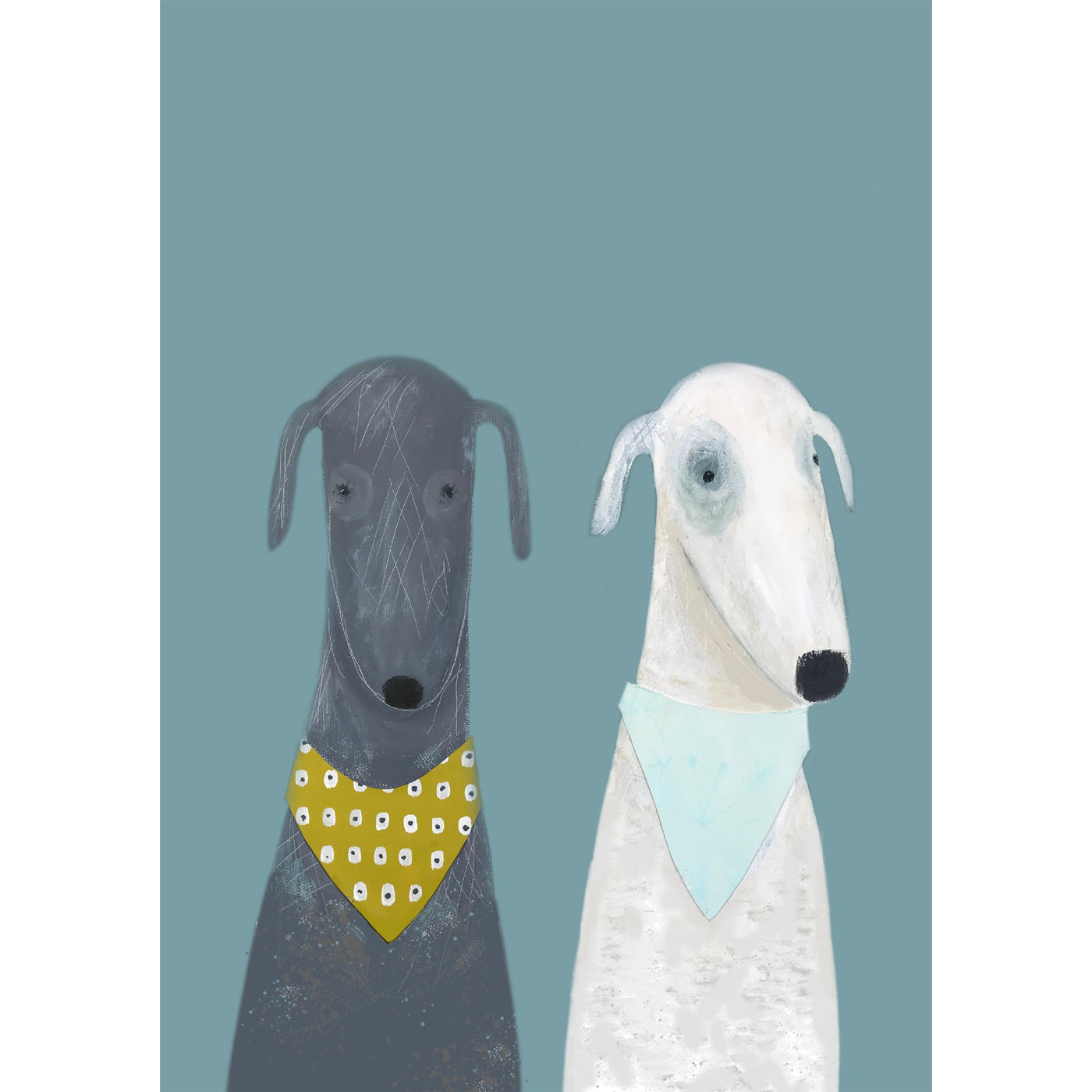 Print Circus Unframed Print A3 unframed Dotty and Clive print